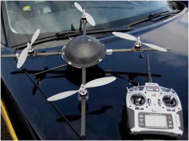  The Medina County Sheriff's Office hopes to use this drone to help it find missing persons and assist its SWAT team and local fire departments. Courtesy of the Medina County Sheriff's Office 